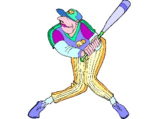 Sticker Custom Preview Image #119358 Sports Cartoons Baseball Batter31