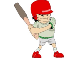 Sticker Custom Preview Image #119359 Sports Cartoons Baseball Batter32