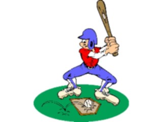 Sticker Custom Preview Image #119362 Sports Cartoons Baseball Batter35