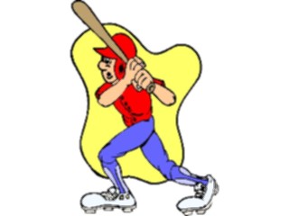 Sticker Custom Preview Image #119363 Sports Cartoons Baseball Batter36