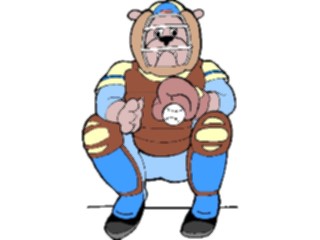 Sticker Custom Preview Image #119368 Sports Cartoons Baseball Bulldog2