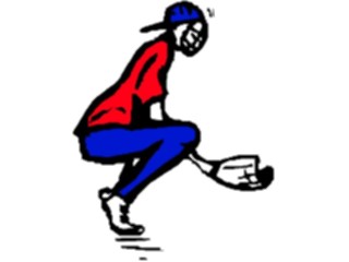 Sticker Custom Preview Image #119372 Sports Cartoons Baseball Catcher3