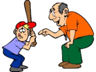 Sticker Custom Preview Image #119376 Sports Cartoons Baseball Coach3