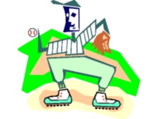 Sticker Custom Preview Image #119405 Sports Cartoons Baseball Pitcher04