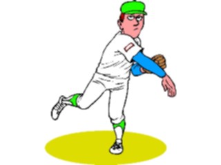 Sticker Custom Preview Image #119408 Sports Cartoons Baseball Pitcher07