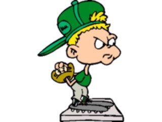 Sticker Custom Preview Image #119415 Sports Cartoons Baseball Pitcher14