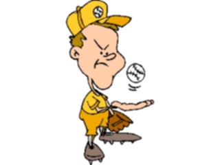 Sticker Custom Preview Image #119417 Sports Cartoons Baseball Pitcher16