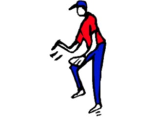 Sticker Custom Preview Image #119422 Sports Cartoons Baseball Pitcher21