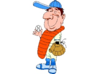 Sticker Custom Preview Image #119435 Sports Cartoons Baseball Player13