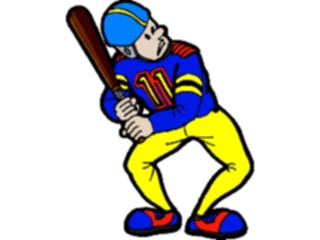 Sticker Custom Preview Image #119459 Sports Cartoons Baseball Player37