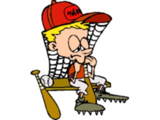 Sticker Custom Preview Image #119461 Sports Cartoons Baseball Player39