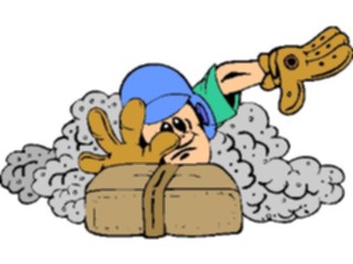 Sticker Custom Preview Image #119464 Sports Cartoons Baseball Player42