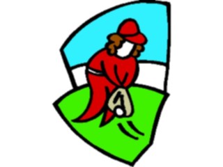 Sticker Custom Preview Image #119469 Sports Cartoons Baseball Player47