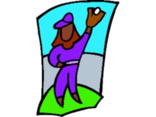 Sticker Custom Preview Image #119470 Sports Cartoons Baseball Player48