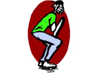 Sticker Custom Preview Image #119471 Sports Cartoons Baseball Player49