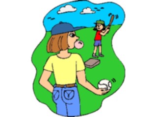 Sticker Custom Preview Image #119475 Sports Cartoons Baseball Players2