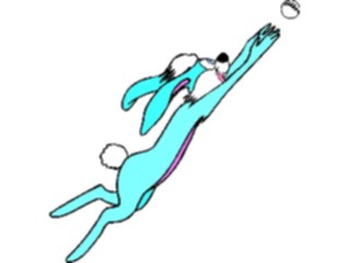 Sticker Custom Preview Image #119478 Sports Cartoons Baseball Rabbit