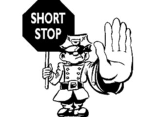 Sticker Custom Preview Image #119481 Sports Cartoons Baseball Short Stop