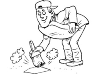 Sticker Custom Preview Image #119493 Sports Cartoons Baseball Umpire4