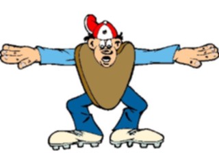 Sticker Custom Preview Image #119496 Sports Cartoons Baseball Umpire7