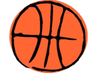 Sticker Custom Preview Image #119507 Sports Cartoons Basketball Ball01
