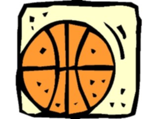 Sticker Custom Preview Image #119508 Sports Cartoons Basketball Ball02