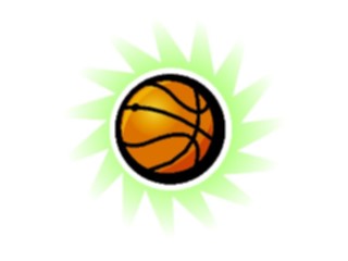Sticker Custom Preview Image #119509 Sports Cartoons Basketball Ball03