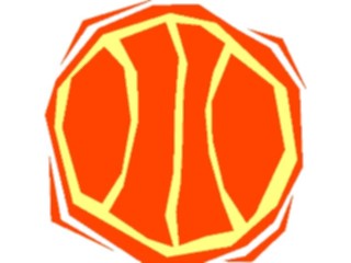 Sticker Custom Preview Image #119511 Sports Cartoons Basketball Ball05