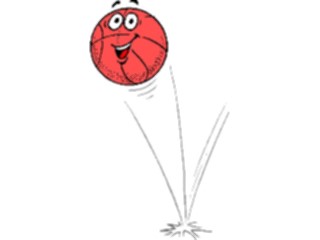 Sticker Custom Preview Image #119512 Sports Cartoons Basketball Ball06