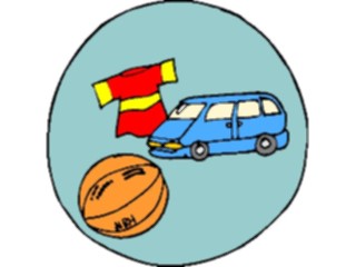 Sticker Custom Preview Image #119520 Sports Cartoons Basketball Ball14