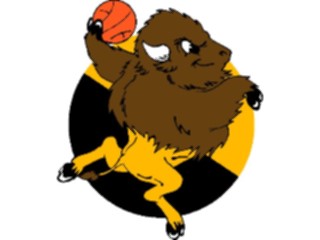 Sticker Custom Preview Image #119526 Sports Cartoons Basketball Buffalo