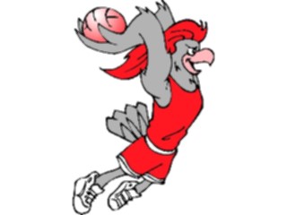 Sticker Custom Preview Image #119536 Sports Cartoons Basketball Eagle3