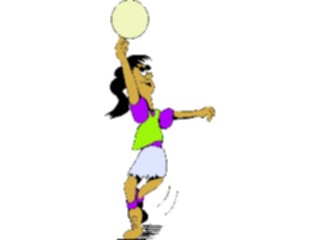 Sticker Custom Preview Image #119558 Sports Cartoons Basketball Player11