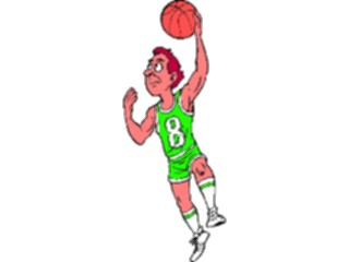 Sticker Custom Preview Image #119568 Sports Cartoons Basketball Player21