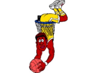 Sticker Custom Preview Image #119570 Sports Cartoons Basketball Player23
