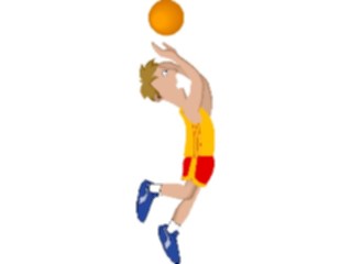 Sticker Custom Preview Image #119578 Sports Cartoons Basketball Player31