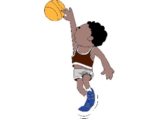 Sticker Custom Preview Image #119579 Sports Cartoons Basketball Player32