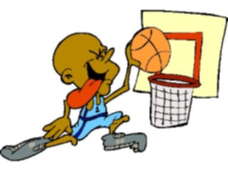Sticker Custom Preview Image #119596 Sports Cartoons Basketball Player49