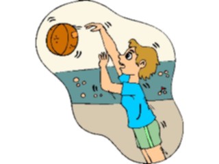 Sticker Custom Preview Image #119598 Sports Cartoons Basketball Player51