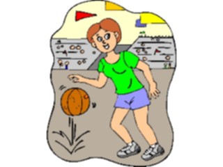 Sticker Custom Preview Image #119599 Sports Cartoons Basketball Player52