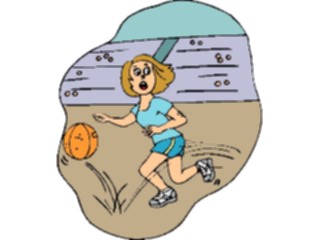 Sticker Custom Preview Image #119600 Sports Cartoons Basketball Player53