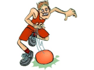 Sticker Custom Preview Image #119603 Sports Cartoons Basketball Player56