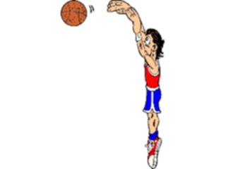 Sticker Custom Preview Image #119604 Sports Cartoons Basketball Player57