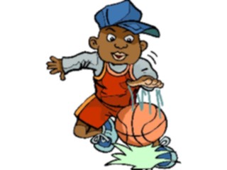 Sticker Custom Preview Image #119606 Sports Cartoons Basketball Player59