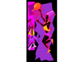 Sticker Custom Preview Image #119607 Sports Cartoons Basketball Player60