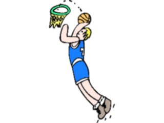Sticker Custom Preview Image #119610 Sports Cartoons Basketball Player63