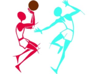 Sticker Custom Preview Image #119622 Sports Cartoons Basketball Players05