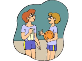 Sticker Custom Preview Image #119625 Sports Cartoons Basketball Players08