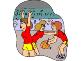 Sticker Custom Preview Image #119626 Sports Cartoons Basketball Players09