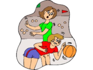 Sticker Custom Preview Image #119627 Sports Cartoons Basketball Players10